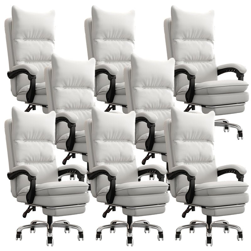 Silla de oficina de armas acolchada sin angustia silla de escritorio ergonómica con ruedas