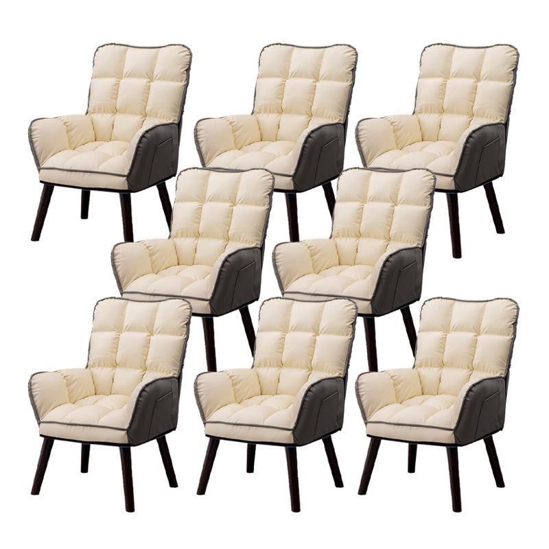 Chaise de bureau sans bras moderne sans chaise de bureau ergonomique pénible