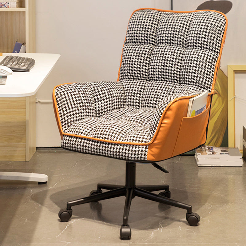 Chaise de bureau sans bras moderne sans chaise de bureau ergonomique pénible