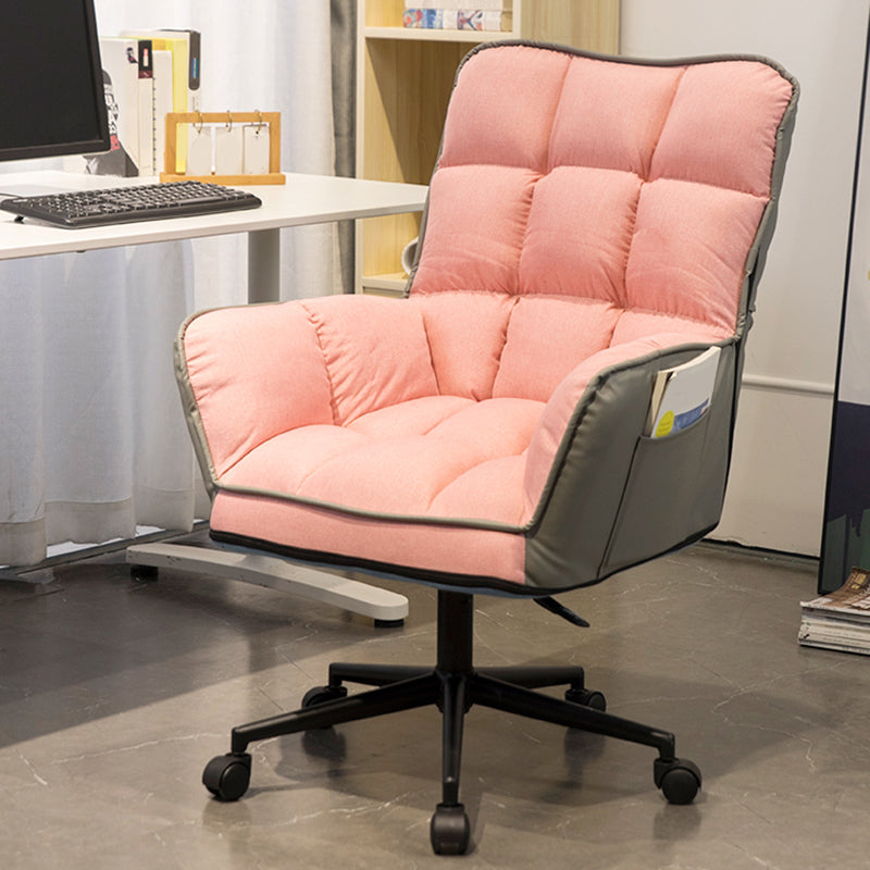 Chaise de bureau sans bras moderne sans chaise de bureau ergonomique pénible