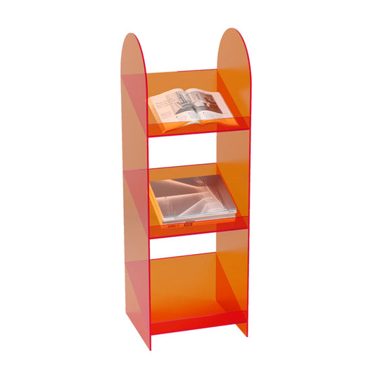 Modern Open Back standaard boekenplank Acryl -boekenkast met planken