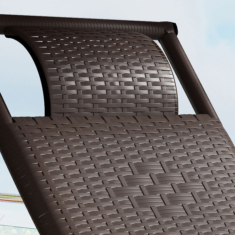 Enkele vrijetijdschaise lounge sofa stoel ijzerbasis schommelstoel voor woonkamer