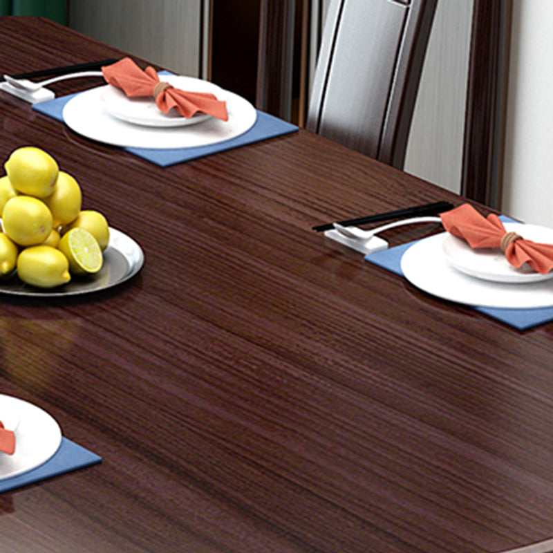 Moderne opvouwbare eettafel voor thuis, massief houten dinettetafel