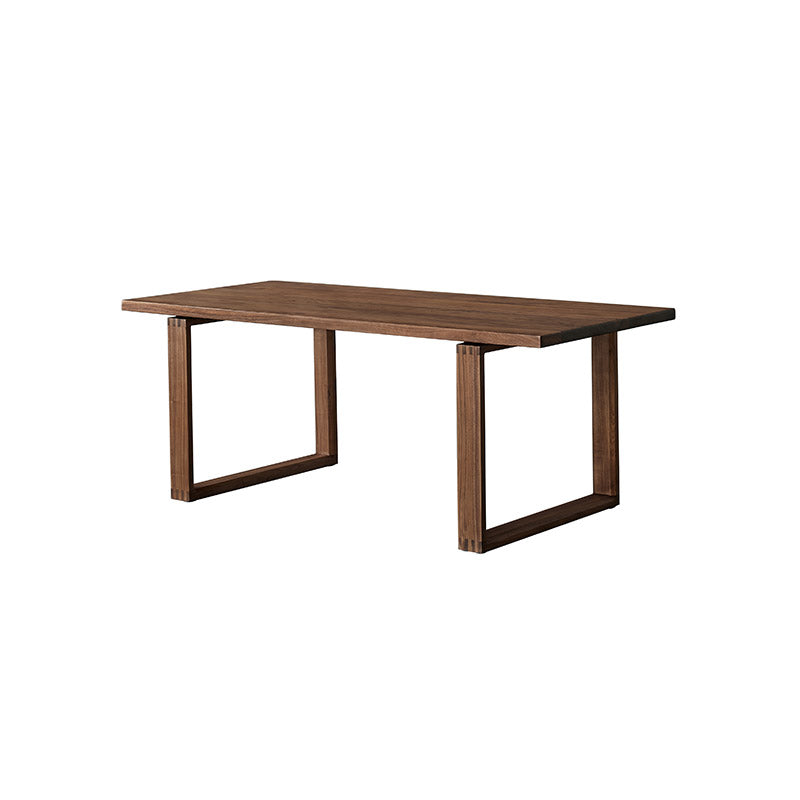Dining Room Rectangle Dinner Table Traditional Solid Wood Dining Table Without Chairs Clearhalo 'Dining Tables & Seating' 'Dining Tables' 'dining_table' 'furn' 'furn_dining_table' 'Furniture' 'Kitchen & Dining Furniture' 7233517