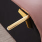 Contemporary Flared Arms Accent Chair One Armed Faux Leather Chaise Clearhalo 'Chairs & Seating' 'Chaise Lounge' 'chaise_lounge' 'furn' 'furn_chaise_lounge' 'Furniture' 'Living Room Furniture' 7235083