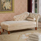 Living Room Velvet Rolled Arms Chaise Modern Chaise Lounge with Upholster Beige Right-Arm Chaise Clearhalo 'Chairs & Seating' 'Chaise Lounge' 'chaise_lounge' 'furn' 'furn_chaise_lounge' 'Furniture' 'Living Room Furniture' 7235098