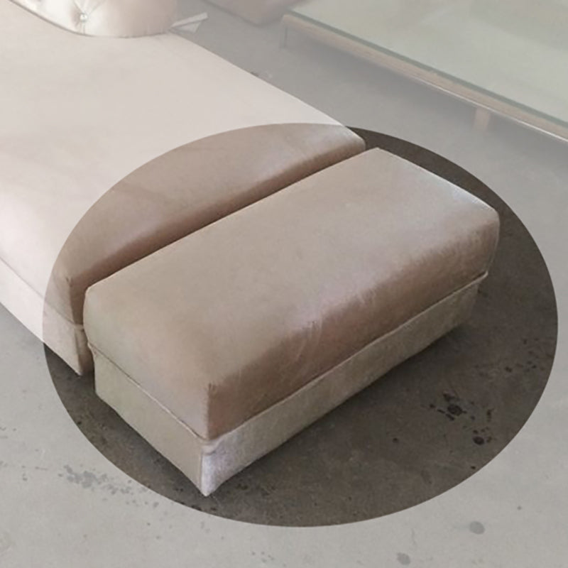 Living Room Velvet Rolled Arms Chaise Modern Chaise Lounge with Upholster Clearhalo 'Chairs & Seating' 'Chaise Lounge' 'chaise_lounge' 'furn' 'furn_chaise_lounge' 'Furniture' 'Living Room Furniture' 7235103