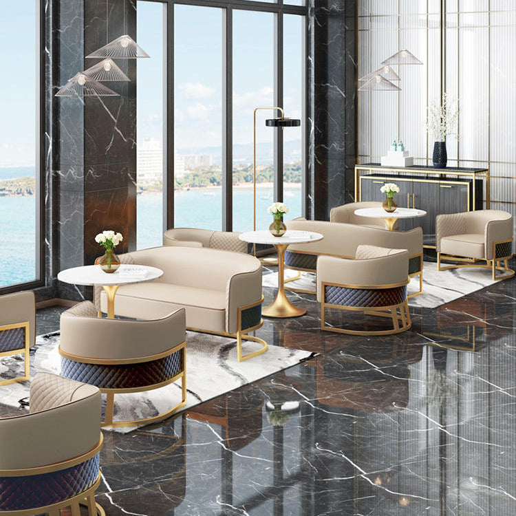 Juego de comedor de estilo glamoroso 1/4/5 PCS CONINETA DE PIEDRA REDEDIA CON SILLO SOLIDO