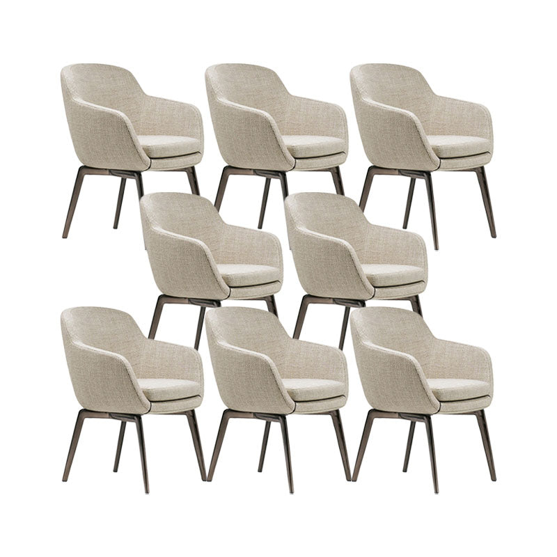 Gepolsterte Küche Essstühle Industrial Style Essstuhl mit schwarzen Beinen