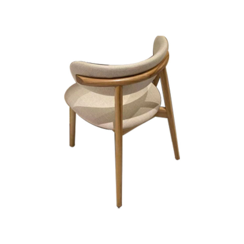 Chaise de bras rembourré de style moderne