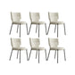 Fabric Dining Room Chairs Modern Style Parsons Armless Chair