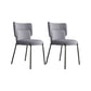 Fabric Dining Room Chairs Modern Style Parsons Armless Chair