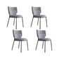 Fabric Dining Room Chairs Modern Style Parsons Armless Chair