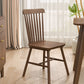 Solid Wood Dining Room Chairs Industrial Style Windsor Back Side Chair