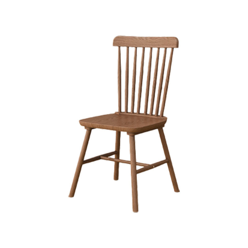 Solid Wood Dining Room Chairs Industrial Style Windsor Back Side Chair
