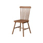 Solid Wood Dining Room Chairs Industrial Style Windsor Back Side Chair