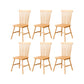 Solid Wood Dining Room Chairs Industrial Style Windsor Back Side Chair