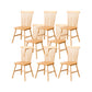 Solid Wood Dining Room Chairs Industrial Style Windsor Back Side Chair