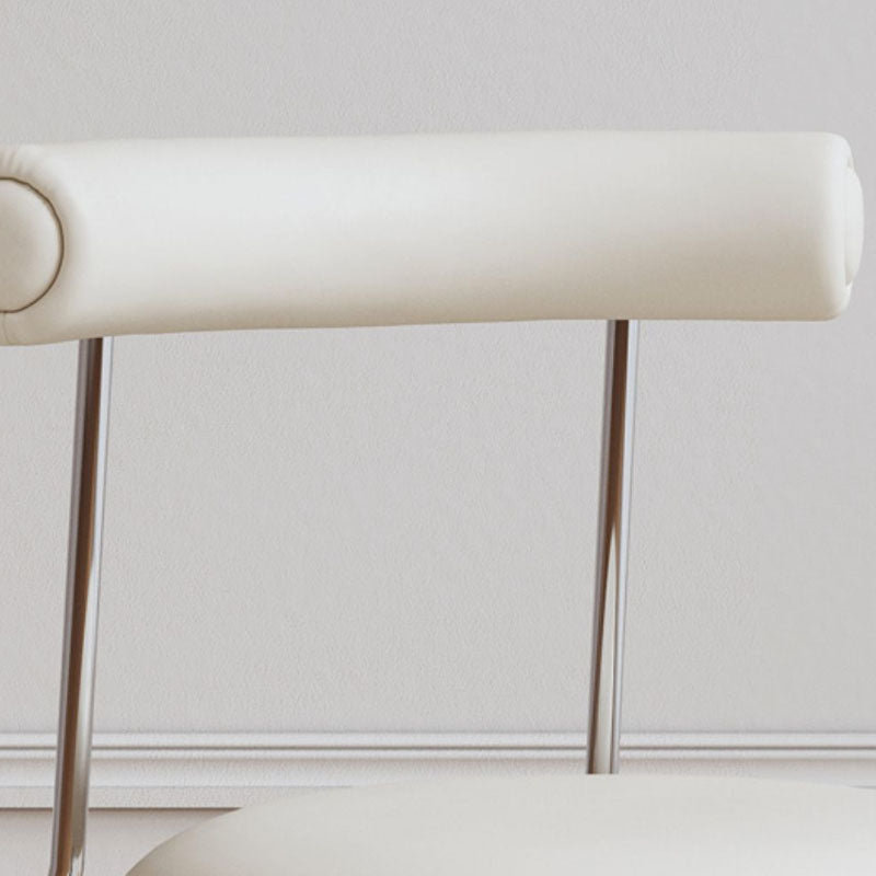 Sedia da pranzo senza braccio contemporanea casa in argento sedia da pranzo