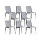 Industrial Upholstered Armless Chair Parsons Dining Room Side Chair