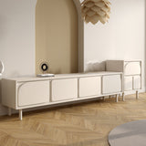 Modern TV Console Wooden Media Console TV Stand for Living Room Clearhalo 'furn' 'furn_tv_stands_entertainment_centers' 'Furniture' 'Living Room Furniture' 'TV Stands & Entertainment Centers' 'TV Stands & Media Storage Furniture' 'tv_stands_entertainment_centers' 7236576