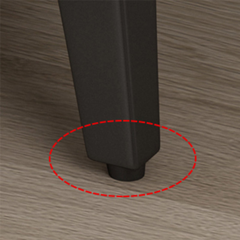 Comobilismo per letto contemporaneo in pelle con cabine da comodino con cassetti