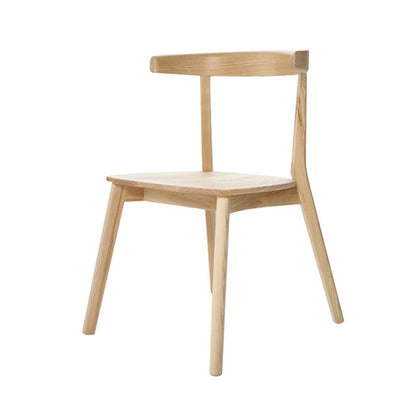 Juego de comedor de madera sólida Estilo moderno 1/4/5/6 PCS Set con mesa rectangular