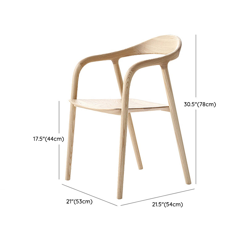 Ensemble de restauration en bois massif Modern Style 1/4/5/6 PCS DINSING SET avec table rectangulaire