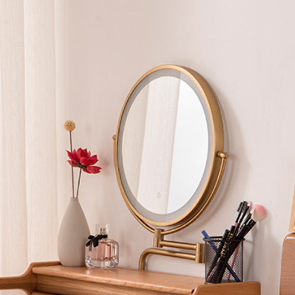Modern Mirrored Glass Drawers Make-up Vanity with Storage for Bedroom Clearhalo 'Bedroom Furniture' 'furn' 'furn_makeup_vanities' 'Furniture' 'Makeup Vanities' 'makeup_vanities' 7237938