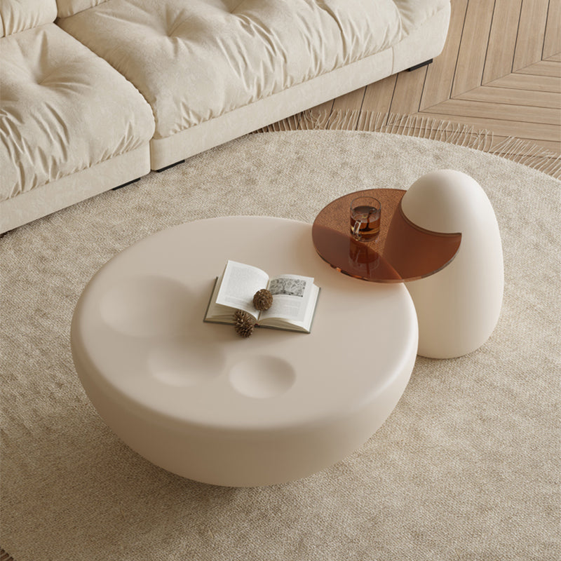 Modern Coffee Table Wooden 2 Piece Nesting Tables for Living Room