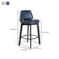 Scandinavian Solid Wood Bar Stools Indoor Stool with Footrest Clearhalo 'Bar Furniture' 'Bar Stools' 'bar_stools' 'furn' 'furn_bar_stools' 'Furniture' 'Kitchen & Dining Furniture' 7238026