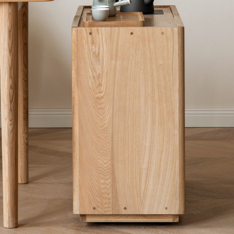 Sideboard moderno a buffet laboard in legno massiccio con porta per sala da pranzo