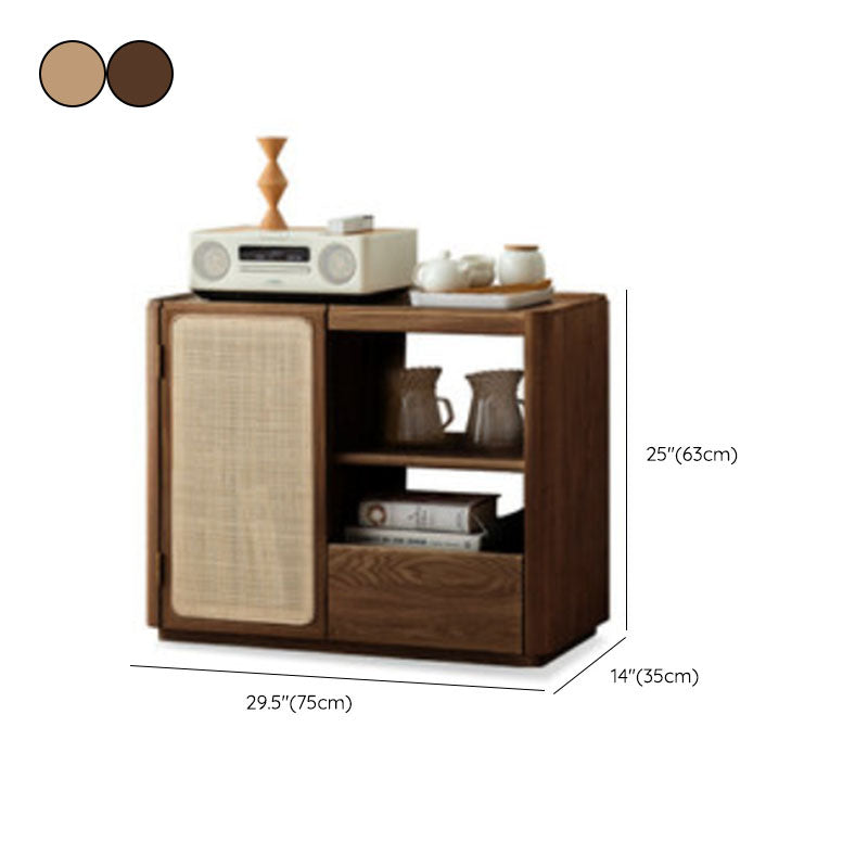 Sideboard moderno a buffet laboard in legno massiccio con porta per sala da pranzo