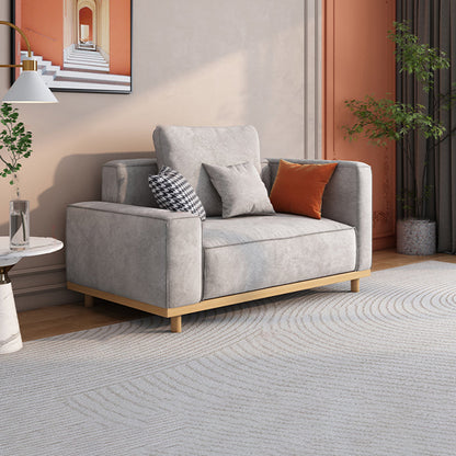 Sala de estar de sofás seccional reversible en forma de L seccionalios duraderos