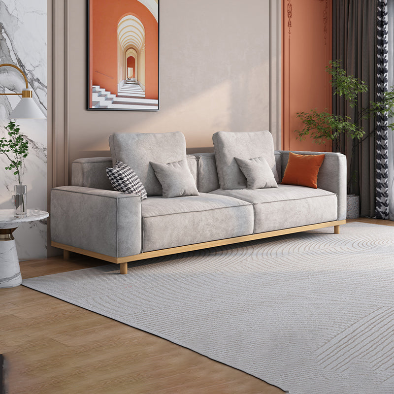 Sala de estar de sofás seccional reversible en forma de L seccionalios duraderos