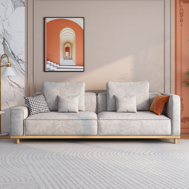 Sala de estar de sofás seccional reversible en forma de L seccionalios duraderos