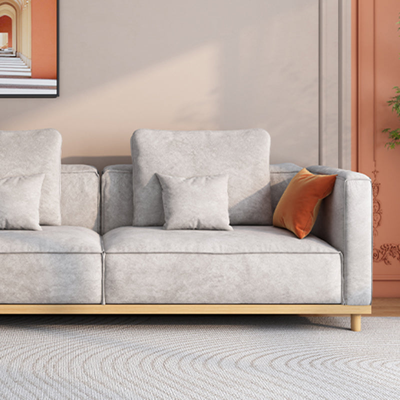 Sala de estar de sofás seccional reversible en forma de L seccionalios duraderos