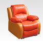 Traditional Swivel Rocker Standard Recliner 35.4" Wide Solid Color Recliner Chair Clearhalo 'Chairs & Seating' 'furn' 'furn_recliners' 'Furniture' 'Living Room Furniture' 'Recliners' 7238295