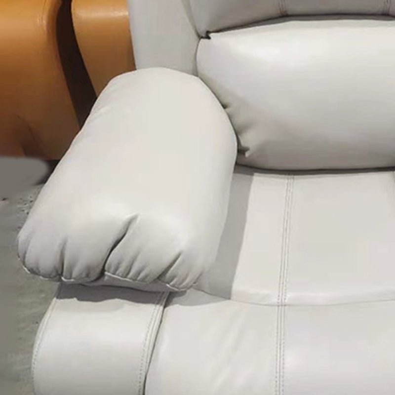 Traditional Swivel Rocker Standard Recliner 35.4" Wide Solid Color Recliner Chair Clearhalo 'Chairs & Seating' 'furn' 'furn_recliners' 'Furniture' 'Living Room Furniture' 'Recliners' 7238307