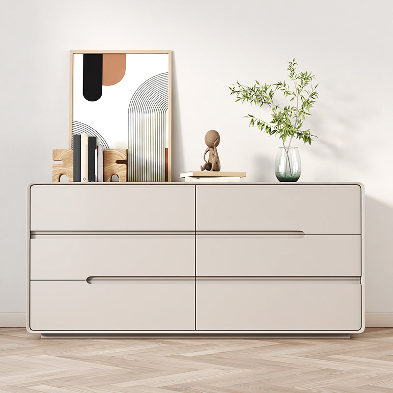 Zeitgenössische Kommode aus massivem Holz mit Schubladen