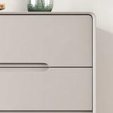 Contemporary Storage Chest Dresser Solid Wood Dresser with Drawers