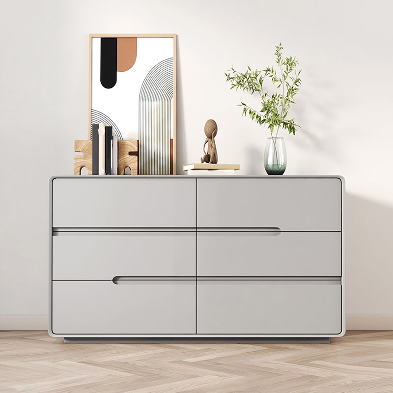 Zeitgenössische Kommode aus massivem Holz mit Schubladen