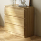Modern Lingerie Chest Wood Vertical Storage Chest Dresser for Bedroom 31"L x 16"W x 31"H Natural Clearhalo 'Bedroom Furniture' 'Dressers & Chests' 'dressers_chests' 'furn' 'furn_dressers_chests' 'Furniture' 7238637