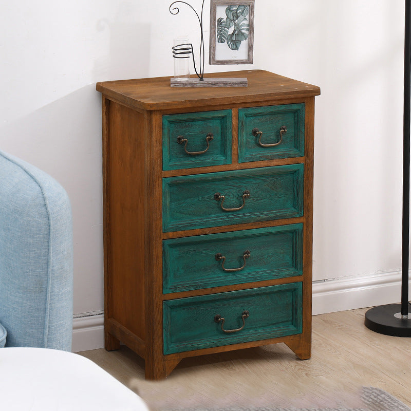 Costa Storage Chox Dresser Cofre de almacenamiento de madera maciza, 13.65 pulgadas de ancho