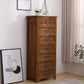Costa Storage Chox Dresser Cofre de almacenamiento de madera maciza, 13.65 pulgadas de ancho
