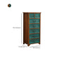 Costa Storage Chox Dresser Cofre de almacenamiento de madera maciza, 13.65 pulgadas de ancho