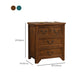 Costa Storage Chox Dresser Cofre de almacenamiento de madera maciza, 13.65 pulgadas de ancho