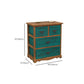 Costa Storage Chox Dresser Cofre de almacenamiento de madera maciza, 13.65 pulgadas de ancho