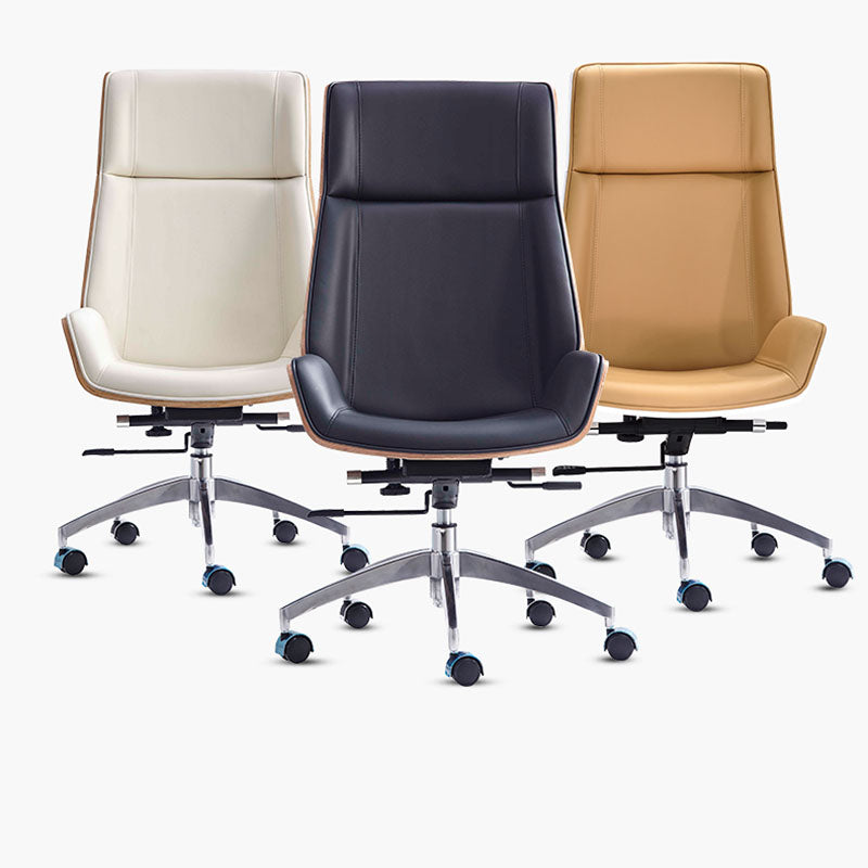 Modern Swivel Office Chair Executive High Back Managers Chair Clearhalo 'furn' 'furn_office_chair' 'Furniture' 'Office Chairs' 'Office Furniture' 'office_chair' 7238739