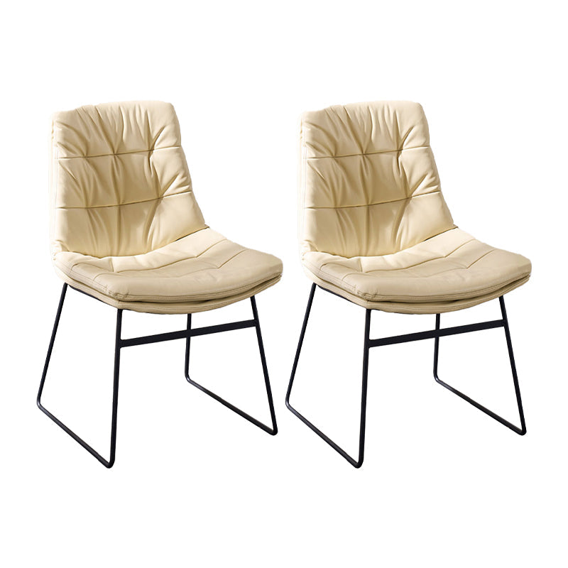 Chaise de bureau sans bras sans chaise de bureau moderne ergonomique pénible